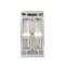 Z-Lite Mersesse 2 Light Wall Sconce, Brushed Nickel & Clear 6006-2S-BN - alternate 3